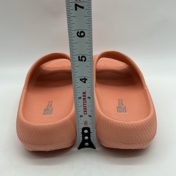 1892- 32 Degrees Cool Cushion Slide Orange Color Size M NWT - Picture 7 of 10
